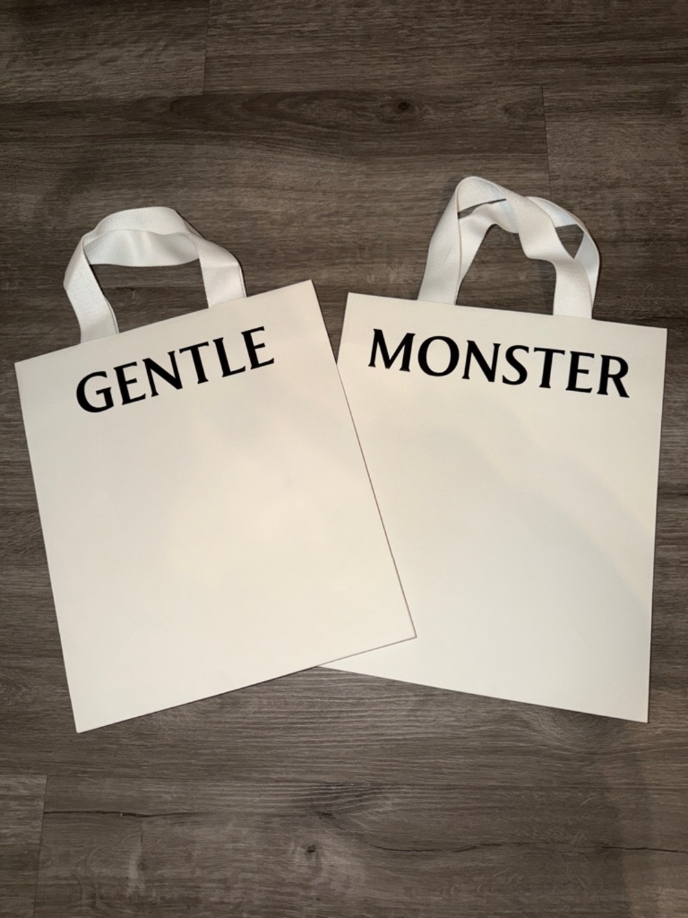 GENTLE MONSTER reusable shopping bags